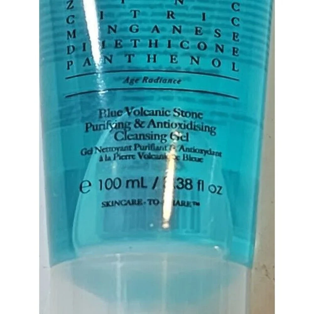 Avant Blue Volcanic Stone Purifying Antioxidizing Cleansing Gel 3.38 oz Sealed